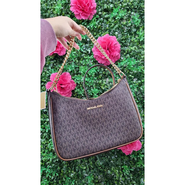 CARTERA LUNA MK CAFÉ MEDIANA