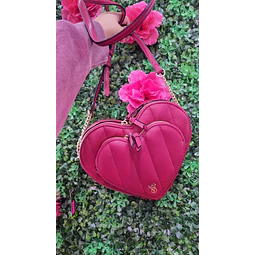 CROSSBODY VS CORAZON ROJO DOBLE