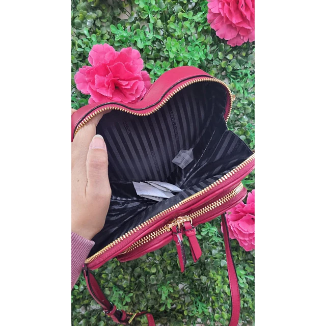 CROSSBODY VS CORAZON ROJO DOBLE