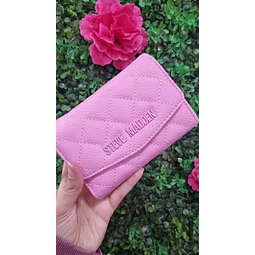 BILLETERA STEVE MADDEN ROSADO