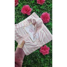 PIJAMA VS LARGO TALLA M ALGODON