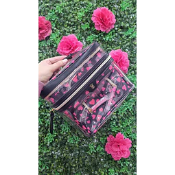 COSMETIQUERO VS 4 EN 1 NEGRO CORAZONES