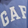 POLERON GAP AZUL TALLA M OUTLET