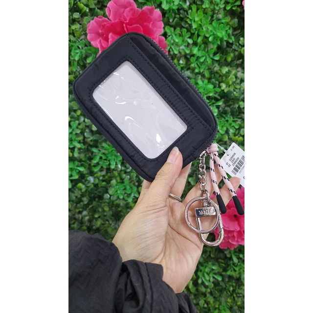MONEDERO PINK NEGRO