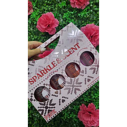 SET PINK SPARKLE & SENT (2 MINI FRAGANCIAS SHIMMER + 2 CLÁSICAS)
