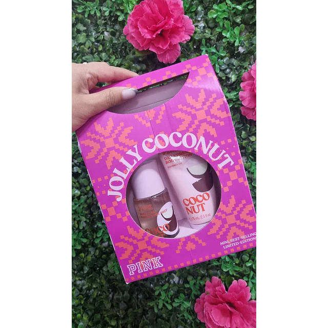 SET JOLLY COCONUT (FRAGANCIA + CREMA 75ML)