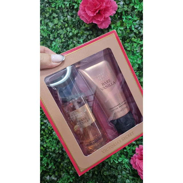 SET BARE VAINILLA 75ML FRAGANCIA + CREMA