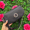 CARTERA GUESS NEGRA MONOGRAMA LOGO BRILLOS