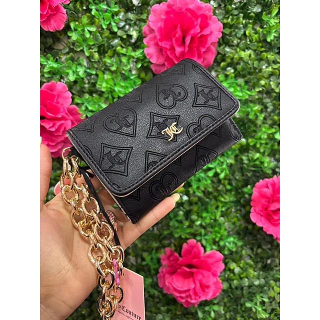 BILLETERA JUICY NEGRA