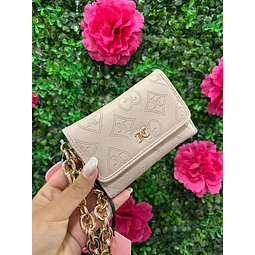 BILLETERA JUICY BEIGE