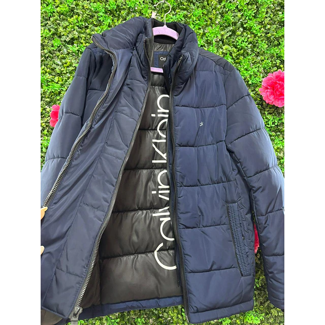 CHAQUETA CALVIN KLEIN AZUL TALLA S
