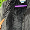 CHAQUETA COLUMBIA NEGRA TALLA L (FORRADA POR DENTRO)