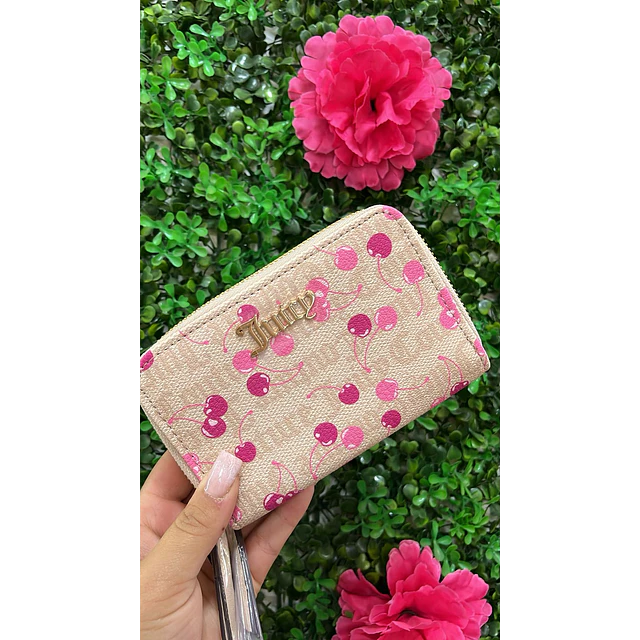 BILLETERA JUICY BEIGE GUINDAS EN CAJA