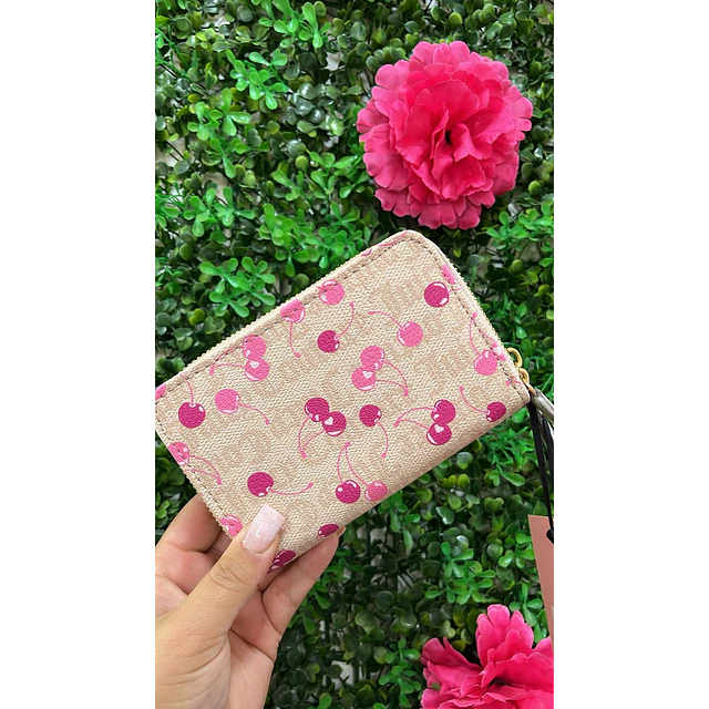 BILLETERA JUICY BEIGE GUINDAS EN CAJA