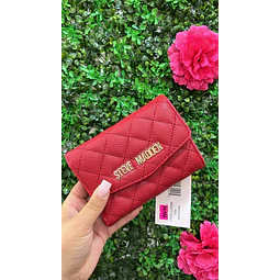BILLETERA STEVE MADDEN ROJA