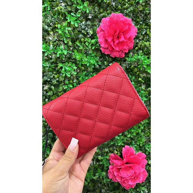 BILLETERA STEVE MADDEN ROJA