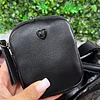 TOTE JUICY GRIS C/ NEGRO LINEA VERTICAL AL CENTRO