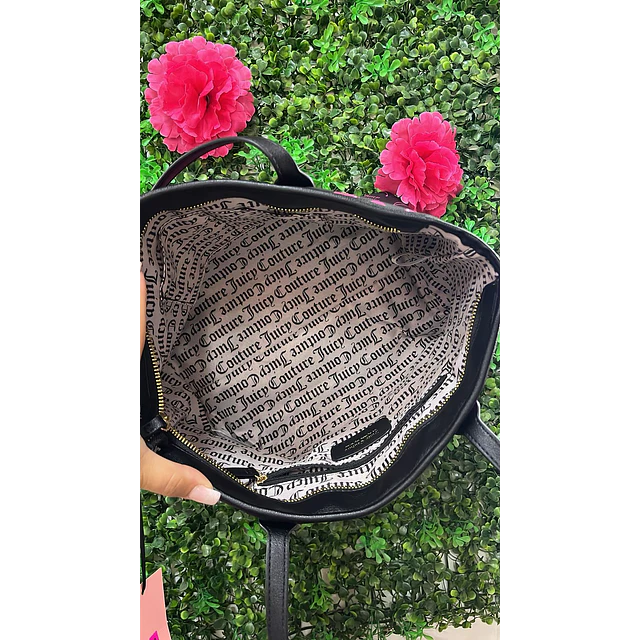 TOTE JUICY NEGRO GUINDAS