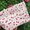 TOTE JUICY BLANCO CON GUINDAS