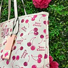 TOTE JUICY BLANCO CON GUINDAS