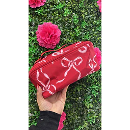 COSMETIQUERO VS 3 EN 1 ROJO LAZOS
