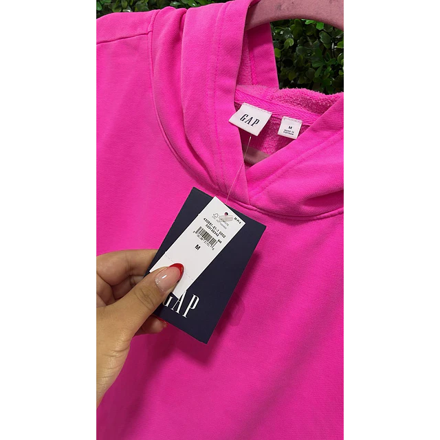 POLERON GAP VIRAL OULET FUCSIA TALLA M