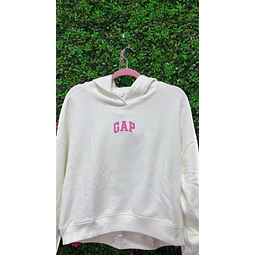 POLERON GAP VIRAL OULET BLANCO TALLA S