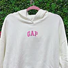 POLERON GAP VIRAL OULET BLANCO TALLA S
