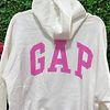 POLERON GAP VIRAL OULET BLANCO TALLA S