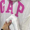 POLERON GAP VIRAL OULET BLANCO TALLA S