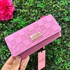 BILLETERA JUICY ROSADA LARGA CORONAS
