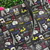 TOTE KARL NEGRO VARIOS DISEÑOS