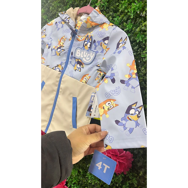 IMPERMEABLE BLUEY T4