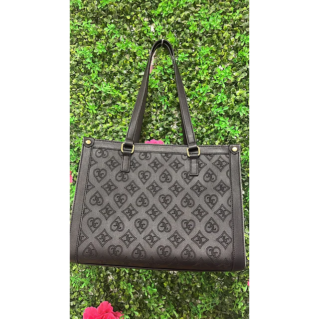 TOTE JUICY DETALLE CADENA Y CHARMS