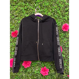 BUZO GUESS NEGRO COMPLETO TALLA M