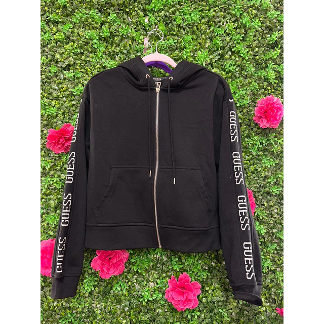 BUZO GUESS NEGRO COMPLETO TALLA M