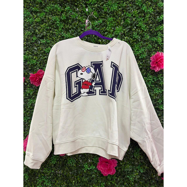 POLERON GAP SNOOPY USA TALLA XL