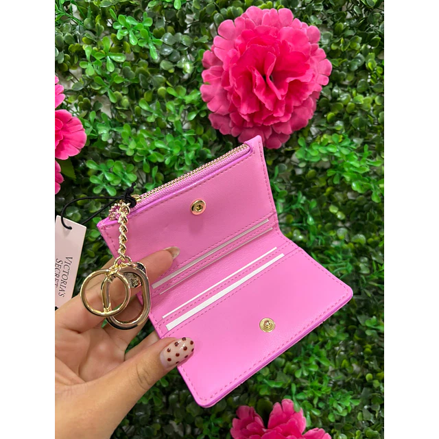 TARJETERO VS ROSA BARBIE BROCHE NUEVA COLECCIÓN