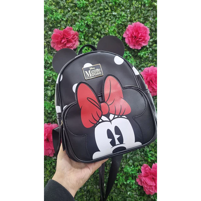 MOCHILA MINNIE OREJAS