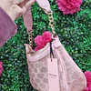 CARTERA DE HOMBRO JUICY ROSA TRANSPARENTE