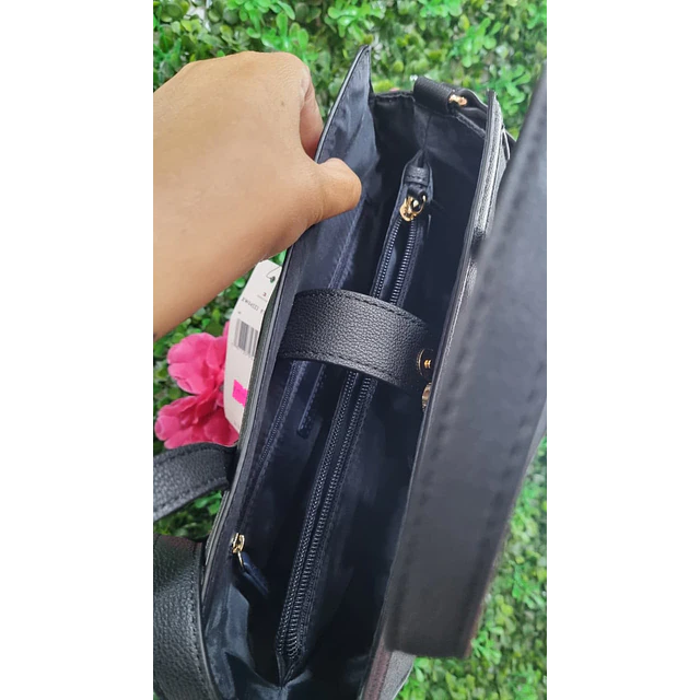 CARTERA TOMMY HILFIGER NEGRA MONOGRAMO