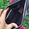 CROSSBODY MK RECTANGULAR NEGRO LISO (MODULO)