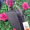 CROSSBODY MK RECTANGULAR NEGRO LISO (MODULO)