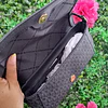 CROSSBODY MK NEGRO MONOGRAMO CON TAPA (MODULO)