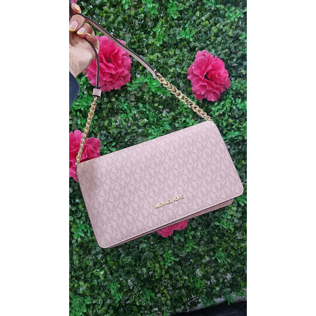CROSSBODY MK ROSA CON TAPA (MODULO)