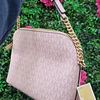 CROSSBODY MK OVALADO TRICOLOR ROSA (MODULO)