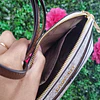 CROSSBODY MK OVALADO VAINILLA/CAFÉ (MODULO)
