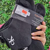CALCETINES X6 CK MUJER NEGROS (MODULO)