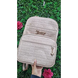 PAÑALERA JUICY BEIGE TIPO MOCHILA