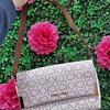 CROSSBODY CALVIN KLEIN CON TAPA VAINILLA/CAFÉ